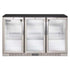 Swiss 3 Door Under Counter Bar Fridge - BB-3
