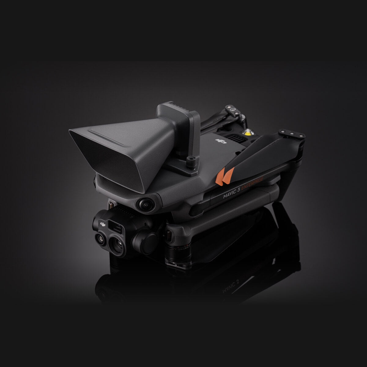 Broadcast speaker for communication during missions.