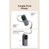 UGREEN Power Bank With Retractable Cable 165W - Grey