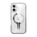 Speck Gemshell Grip MagSafe Case - Apple iPhone 16 - Clear & Chrome