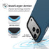 Speck Presidio2 Pro MagSafe Case - Apple iPhone 17 Pro Max - Blue & Silver