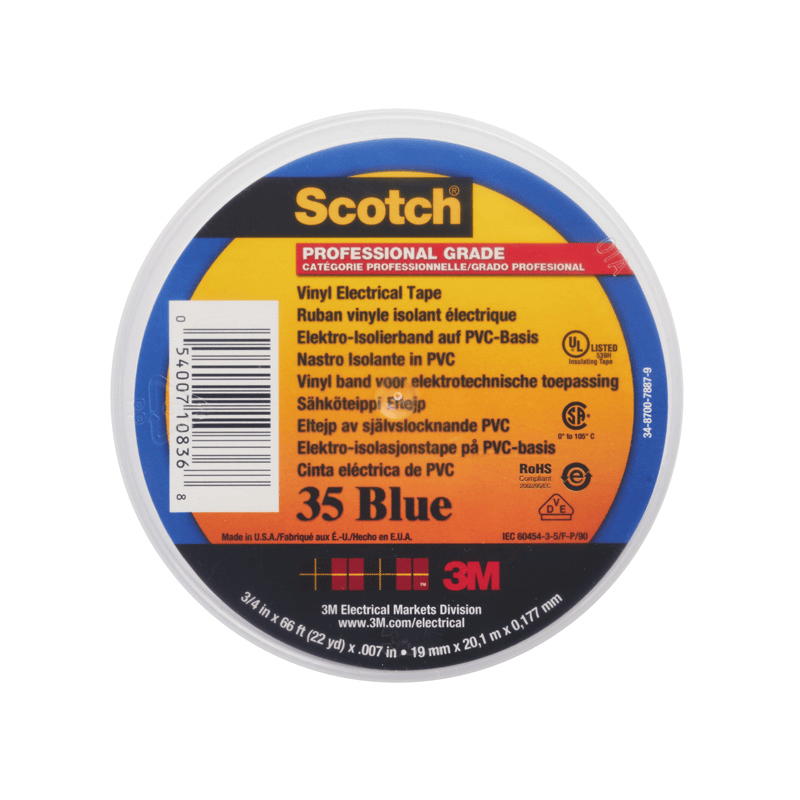 3M 3M Scotch 35 Adhesive Tape Blue 50656