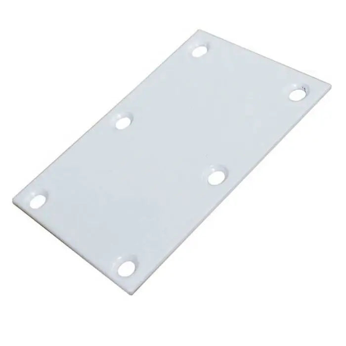 Link Plate, White, 90mm x 55mm