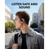 soundcore V20i Earbuds With Adjustable Hooks - Black