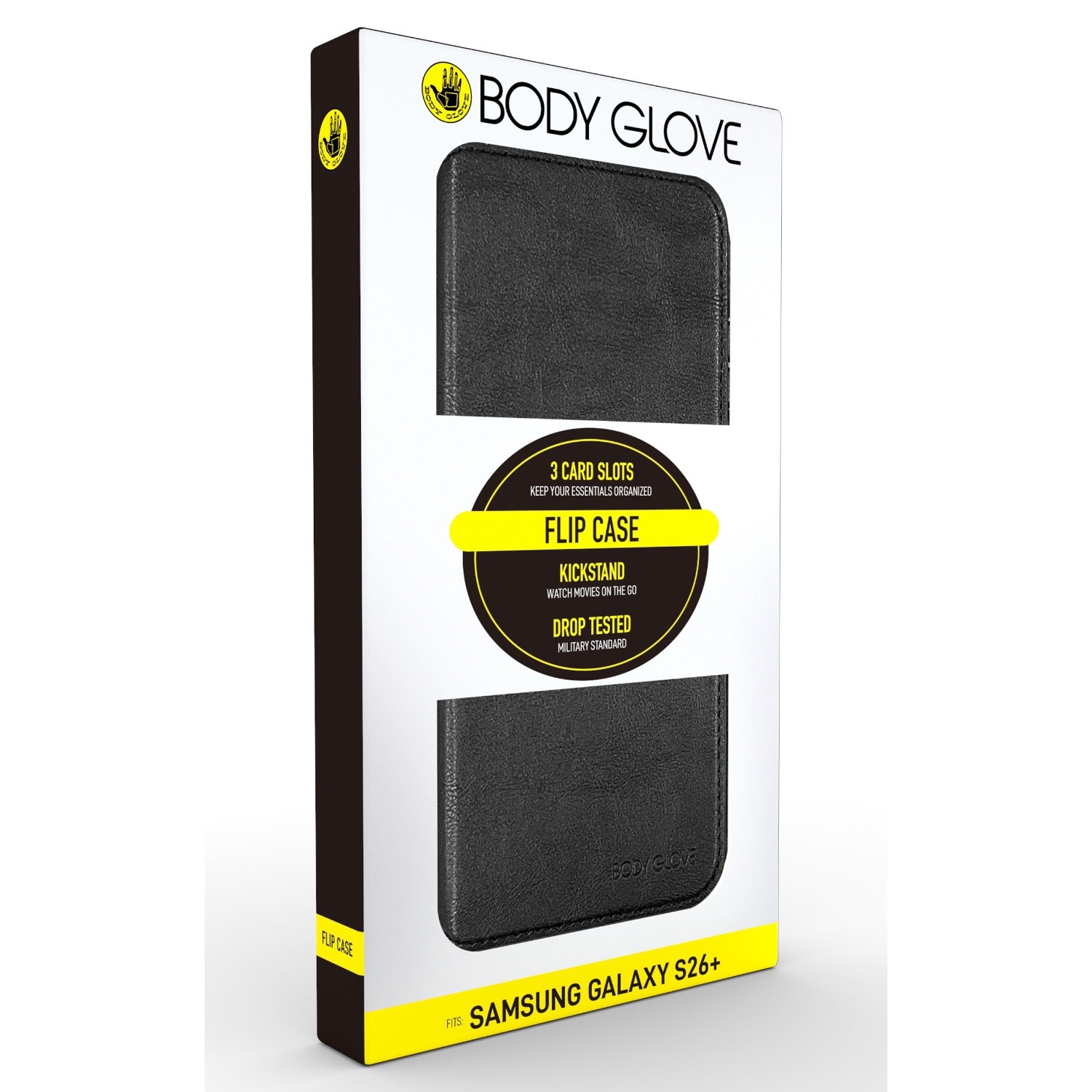 Body Glove Flip Series - Samsung Galaxy S26+ - Black