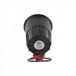 20W 6-Tone Siren – Loud Multi-Sound Security Siren for 12V Alarms