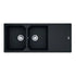 Franke, Urban, Fragranite, Inset, Matt Black, 1160mm x 500mm, UBG621