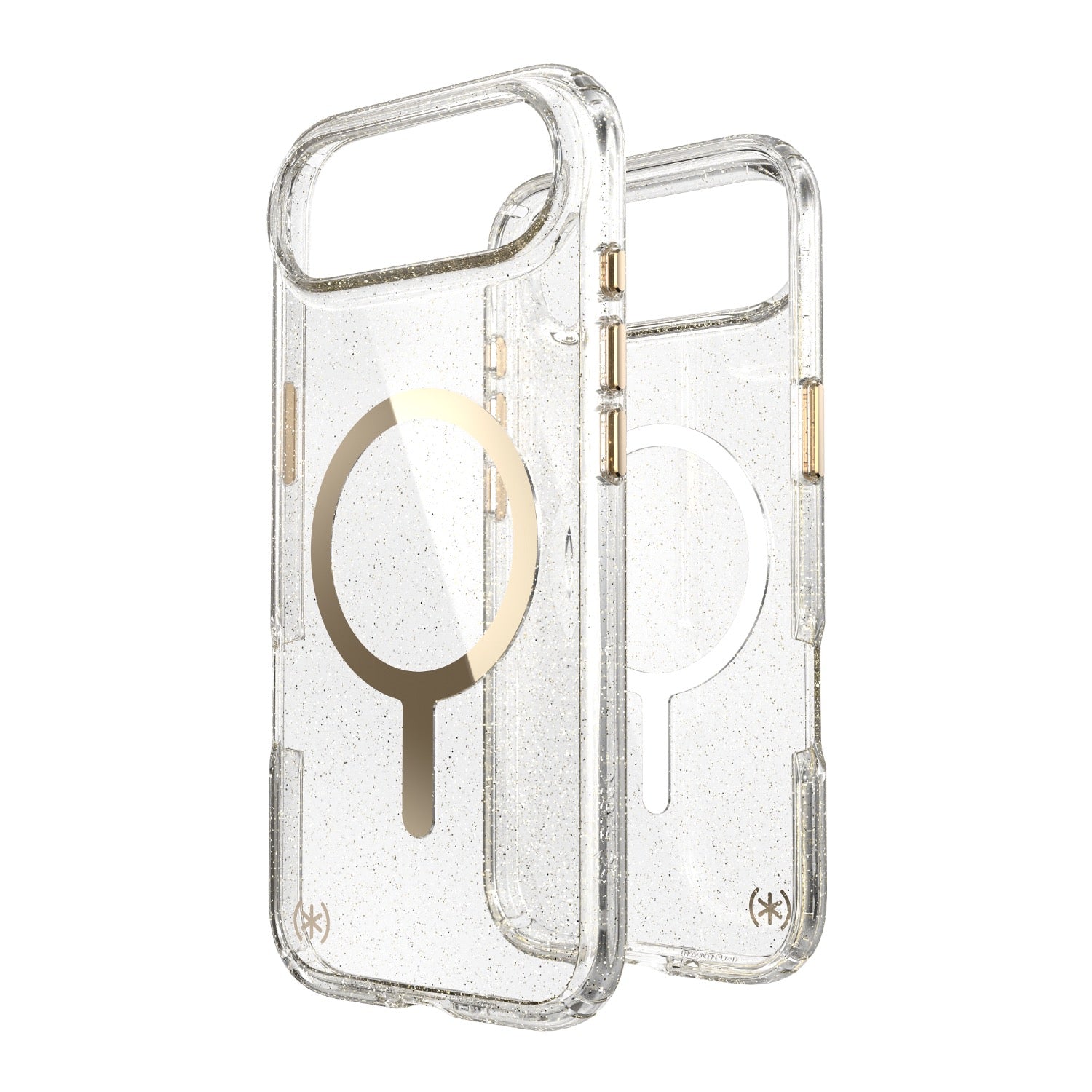 Speck Presidio Lux MagSafe Case - Apple iPhone Air - Gold Glitter
