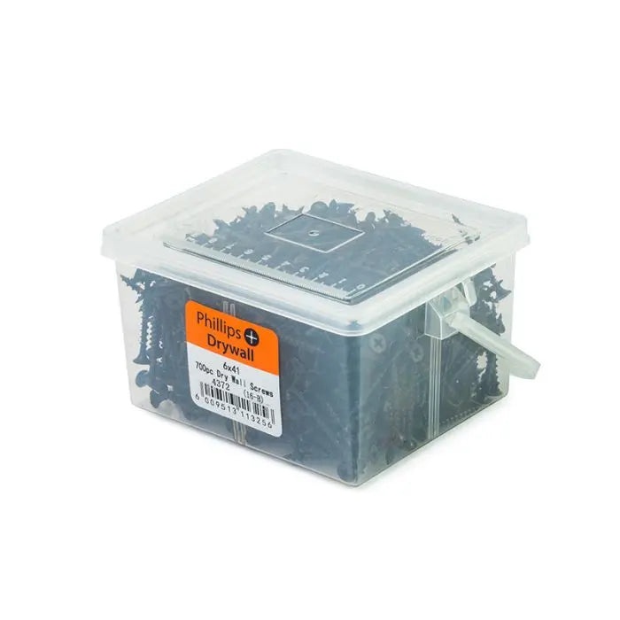 Drywall Screws, Phillips, 3.5mm x 41mm, 700 Pieces