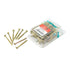 Chipboard Screws, Pozi, No.6, 3.5mm x 50mm, 80 Pieces