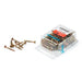 Chipboard Screws, Pozi, No.8, 4mm x 35mm, 100 Pieces