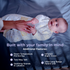 Hubble Connected  Nursery Pal Cloud 5” Smart Baby Monitor with night light