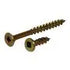 Chipboard Screws, Square, No.6, 3.5mm x 50mm, 80 Pieces