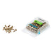 Chipboard Screws, Square, No.8, 4mm x 19mm, 160 Pieces