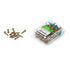 Chipboard Screws, Square, No.8, 4mm x 25mm, 160 Pieces