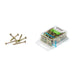 Chipboard Screws, Square, No.8, 4mm x 50mm, 70 Pieces