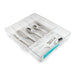 Cutlery Tray, Clear, 407mm x 334mm x 78mm