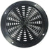 Air Vent, 63mm, Round, Plastic, Black