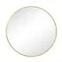 Mirror, Round, Gold Frame, 600mm