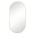 Mirror, Oval, Gold Frame, 500mm x 1000mm