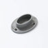 Closed Rail Holder, Silver, Plastic, 1 Piece