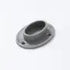 Closed Rail Holder, Silver, Plastic, 1 Piece