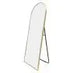 Mirror, Arch With Stand, Gold Frame, 1800mm x 600mm