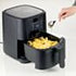 Kenwood 6L Black Single Basket Airfryer With Window - HFP60.000BK