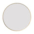 Mirror, Round, Oak Frame, 600mm