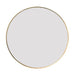 Mirror, Round, Oak Frame, 600mm
