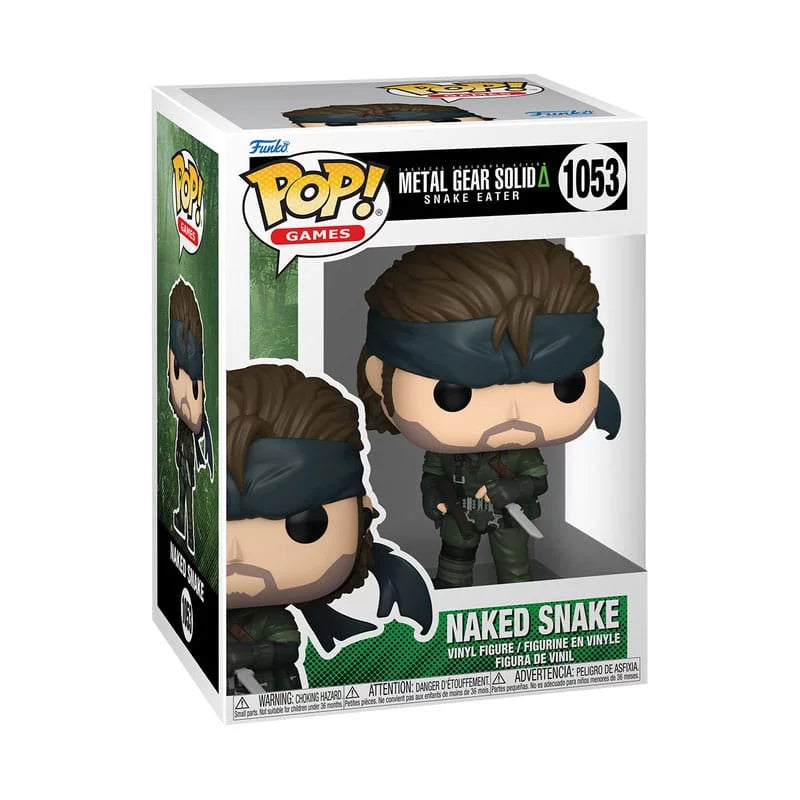 Funko Pop! Games: METAL GEAR SOLID : SNAKE EATER - Naked Snake (Big Boss)(Special Edition)