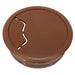 Cable Outlet, 64mm, Brown
