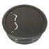 Cable Outlet, 64mm, Black