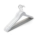 Wooden Hangers, White, 5 Pieces