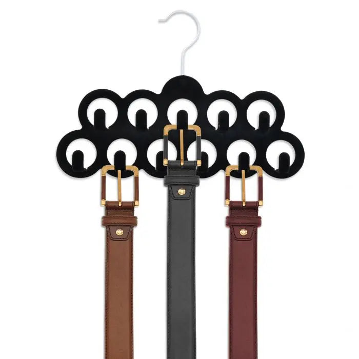 Hook Hanger, Velvet, 11 Hook