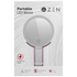 ZEN JestSet Series Portable Handheld LED Mirror - White