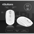 Volkano Talc Wireless Mouse - White