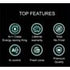 Haier 327l Black Combi Fridge - HRF-425VCWRMBL