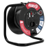 Ellies Heavy Duty Medium Surge Protected Extension Reel 10m - Black