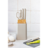 Kitchen Inspire 6pce Knife Block Set