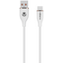 Volkano Flexi Series USB to Micro USB 2.5m 18w - White