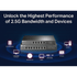 TP-Link TL-SG108-M2 8-Port 2.5G Multi-Gigabit Desktop Switch