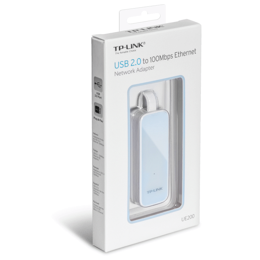TP-Link UE200 USB 2.0 to 100Mbps Ethernet Network Adapter