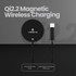 Volkano Magni Series Qi2.2 25W Wireless Charging Pad - Black