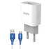 LOOP'D 1 Port Home Charger With Type-C Cable 10.5W
