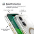 Speck Presidio Lux MagSafe Case - Apple iPhone 17 - Gold Glitter