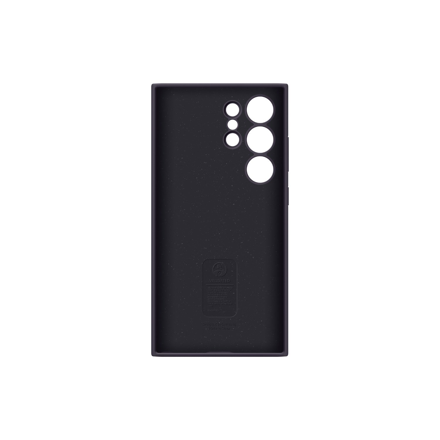 Samsung Silicone Cover - Samsung Galaxy S24 Ultra - Dark Violet