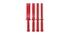 4Pc Scraper Set AMPRO T70674