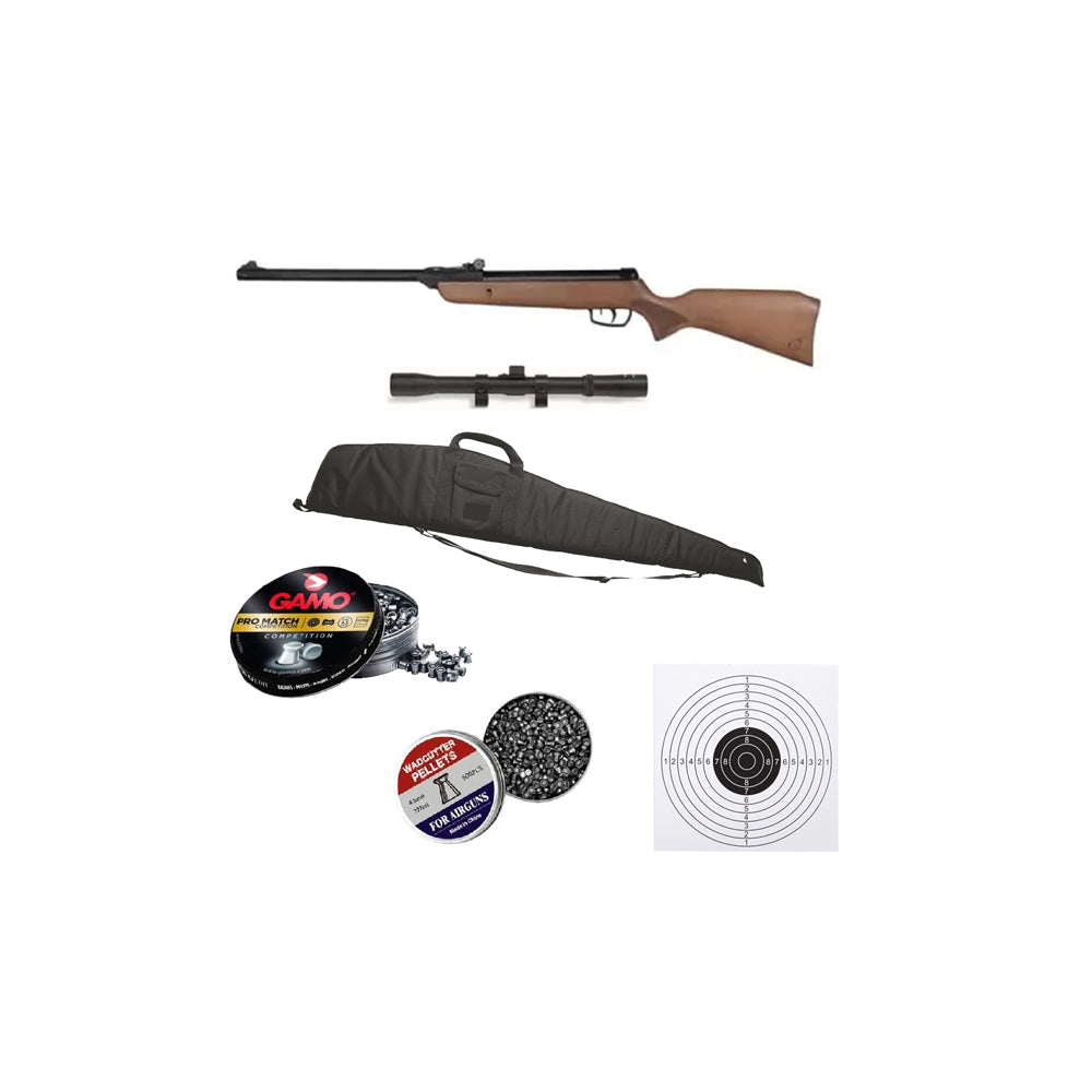 Gamo Junior Delta 4.5mm Pellet Rifle Combo