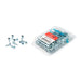 Chipboard Screws, Pozi, No.8, 4mm x 16mm, 200 Pieces